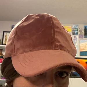 Velvet hat